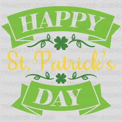 Happy St. Patrick's Day Design - DTF heat transfer - transferlegend