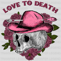 LOVE TO DEATH - DTF heat transfer - transferlegend