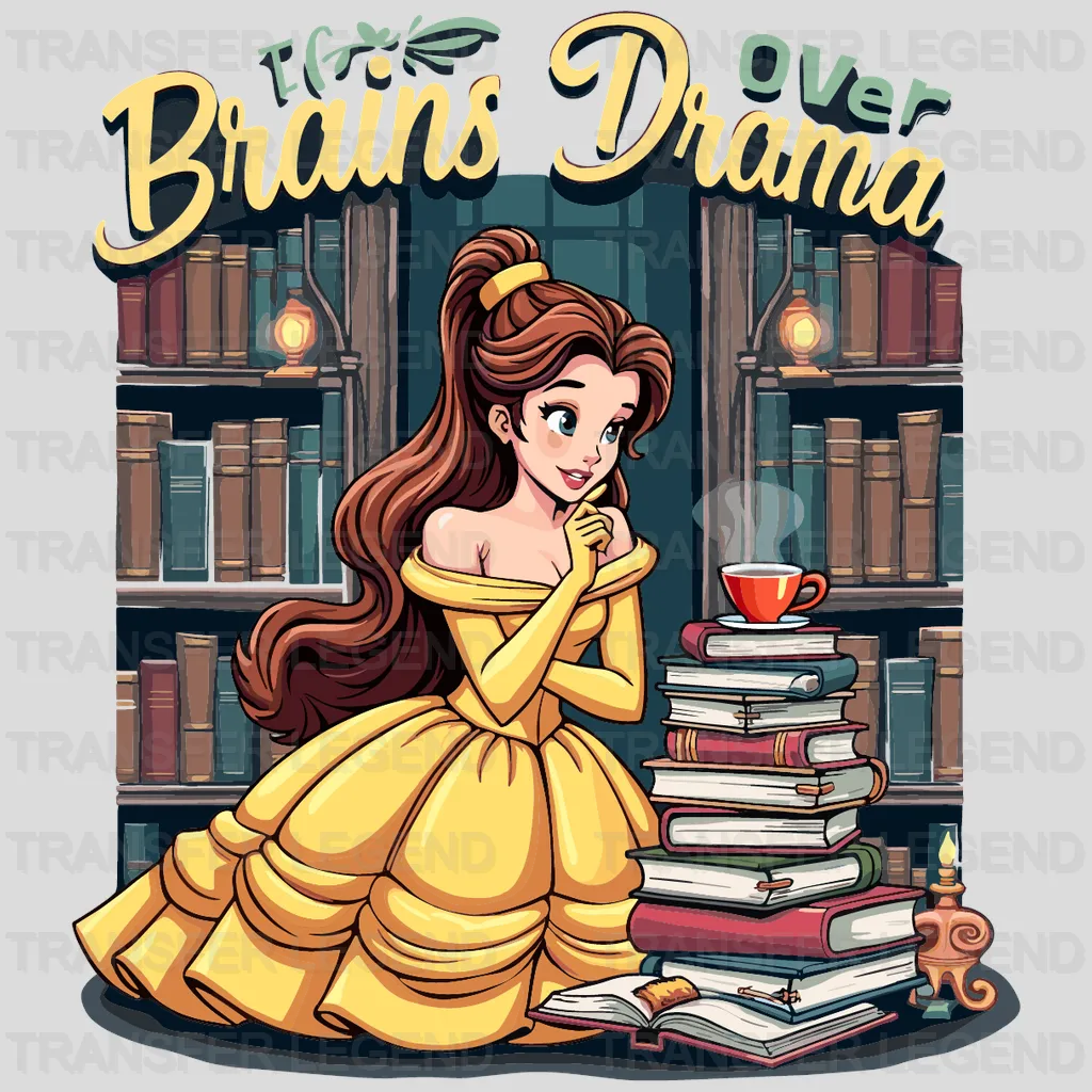 Brains Drama Disney Designs - DTF Heat Transfers