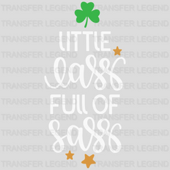 Full Of Sass St. Patrick's Day Design - DTF heat transfer - transferlegend