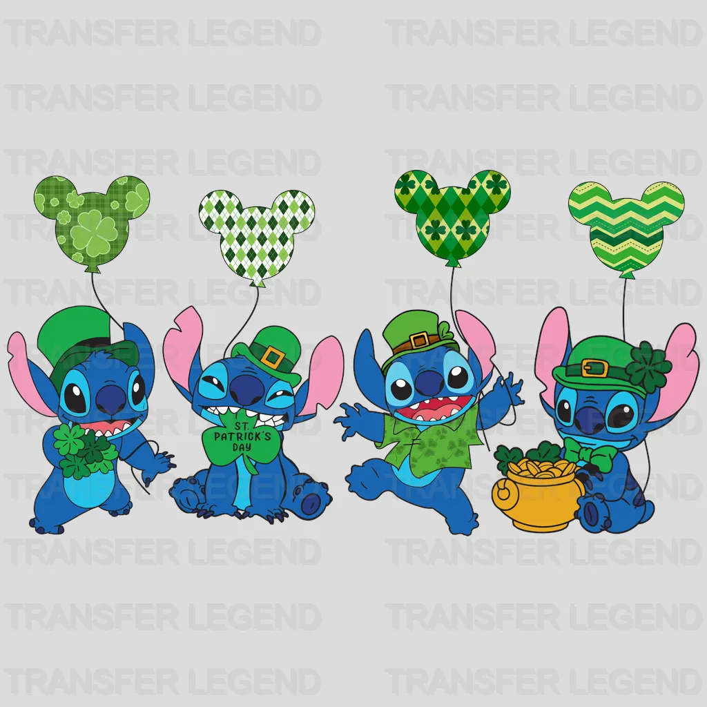 St. Patrick's Day Disney Design - DTF heat transfer - transferlegend