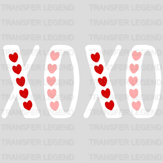 XOXO Valentine's Day Design - DTF heat transfer - transferlegend