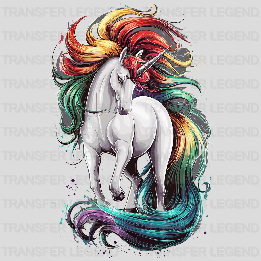 Hero Unicorn Design - DTF Heat Transfers - transferlegend