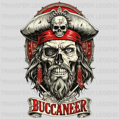 Buccaneer Pirate Design - DTF Heat Transfer - transferlegend