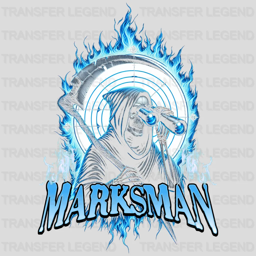 Marksman Streetwear Design - DTF Heat Transfer - transferlegend