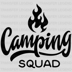 Camping Squad - Camping Group Design - DTF heat transfer - transferlegend