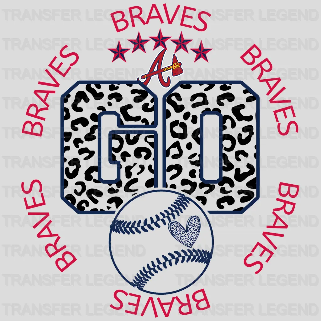 Atlanta Braves MLB Go DTF Iron On Transfer