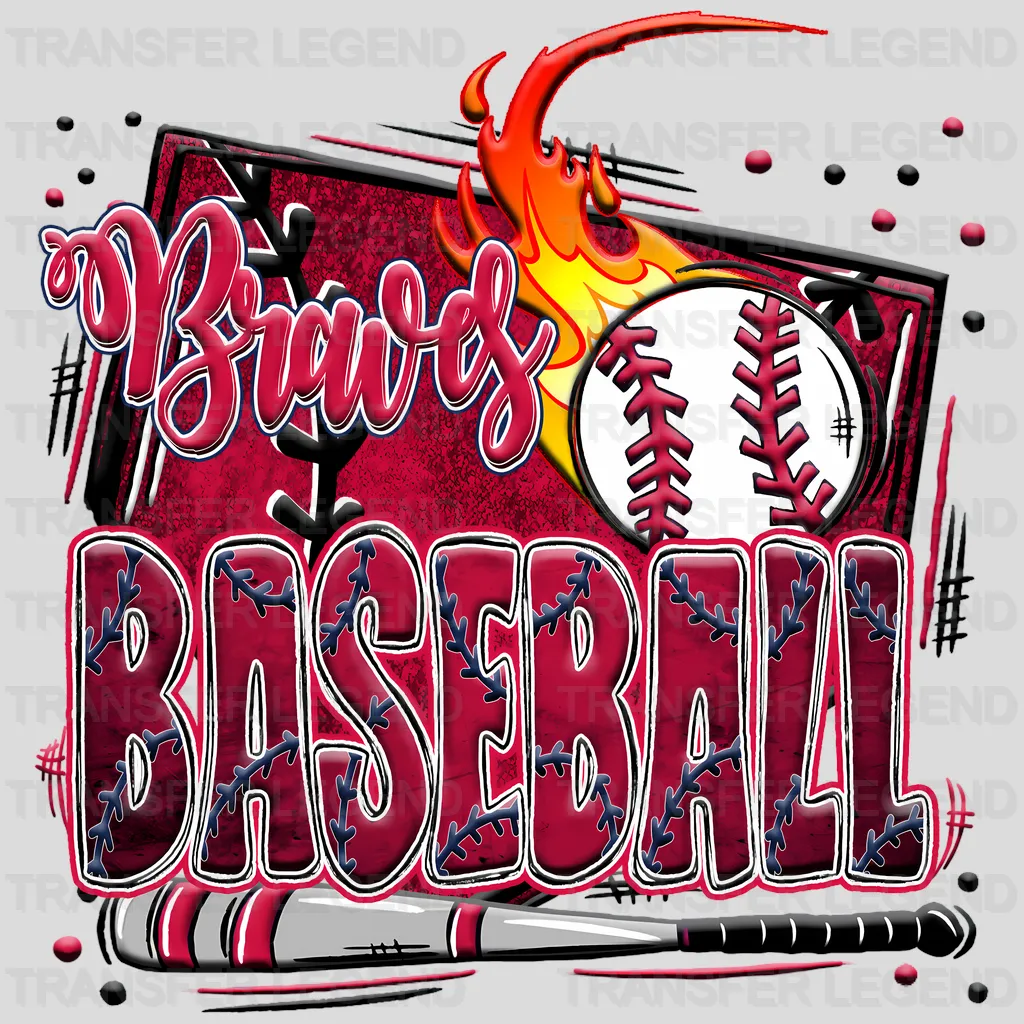 Atlanta Braves MLB Braves DTF Iron On Transfer