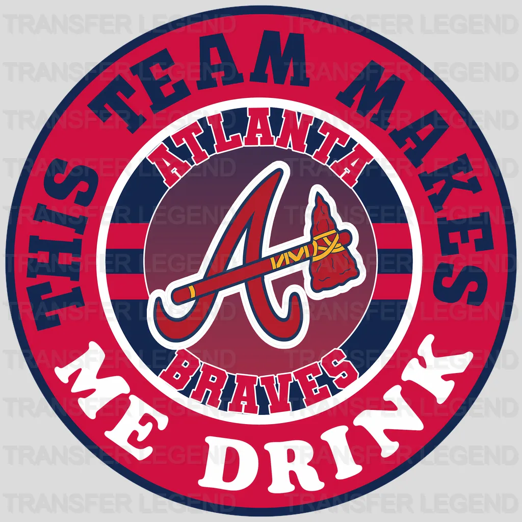 Atlanta Braves MLB Atlanta DTF Iron On Transfer