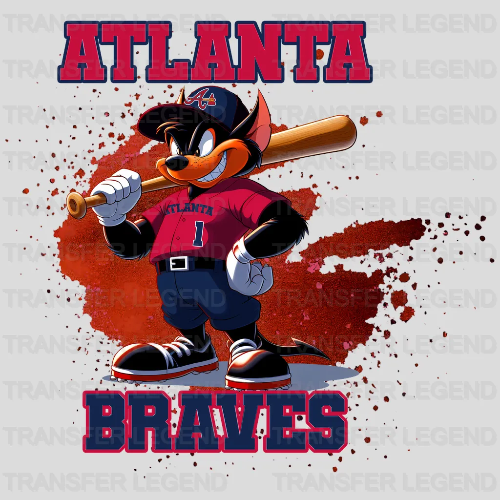 Atlanta Braves MLB A DTF Iron On Transfer