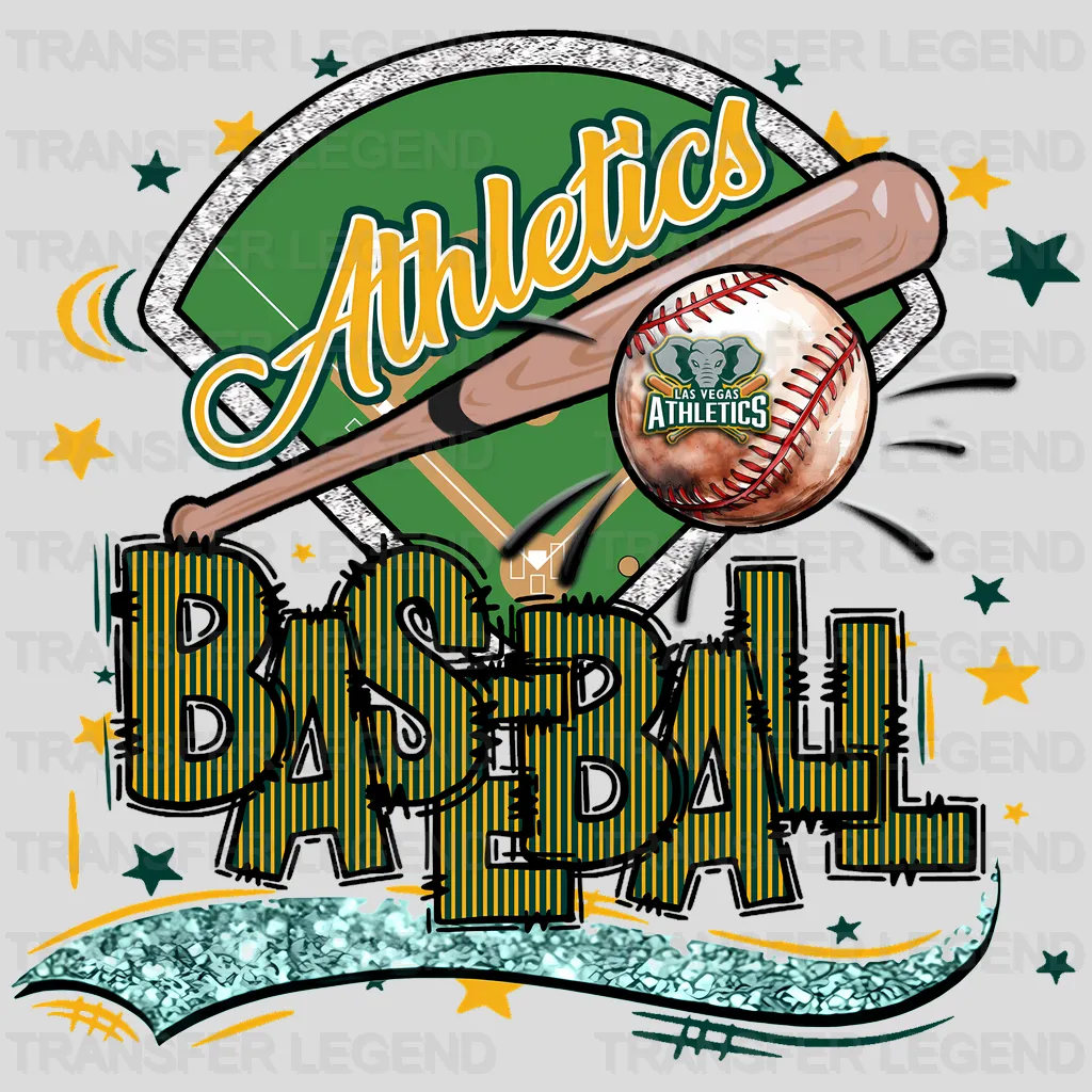 Oakland Athletics MLB DTF Iron On Transfer