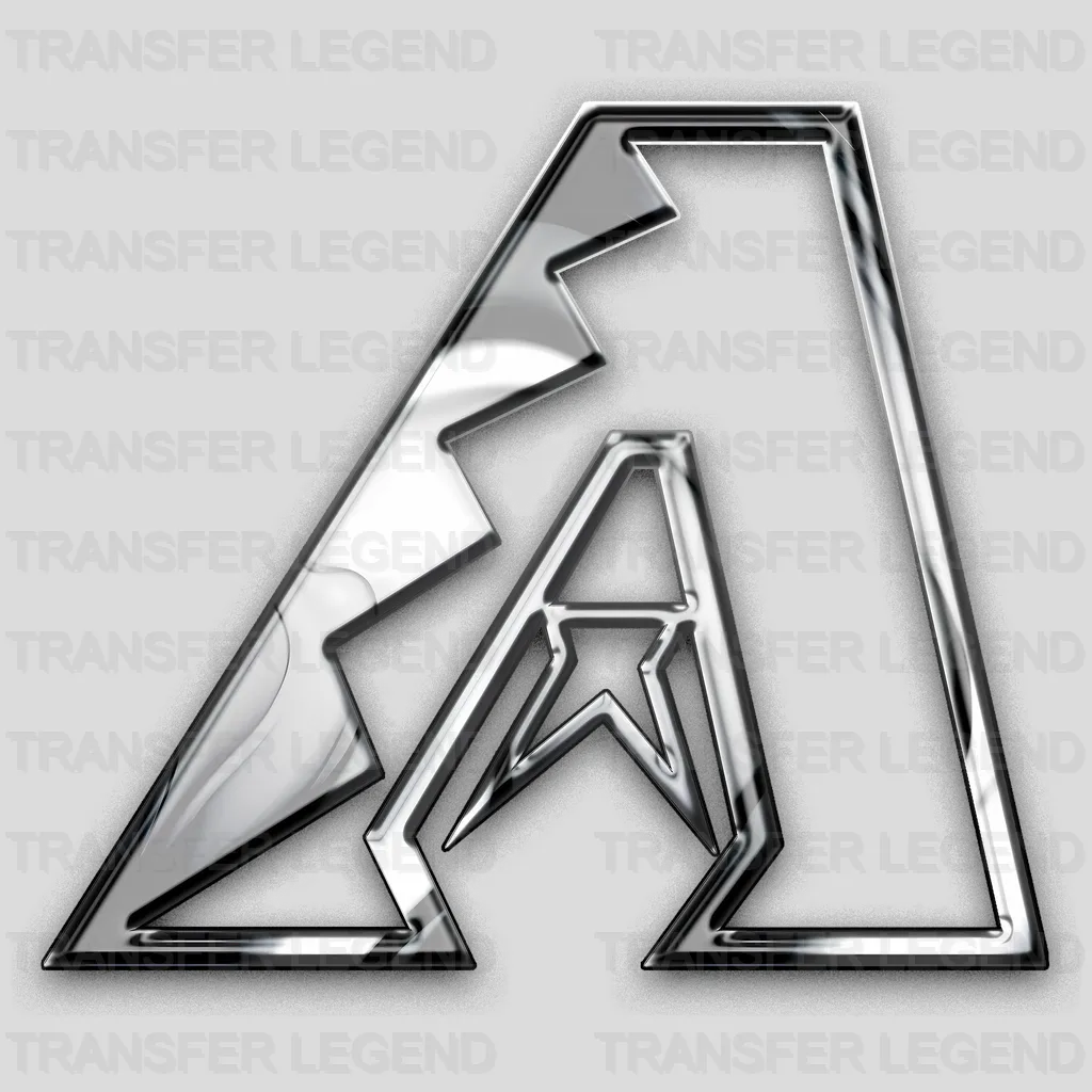 Arizona Diamondbacks MLB Classic Snake A Logo Emblem - DTF Iron On Transfer