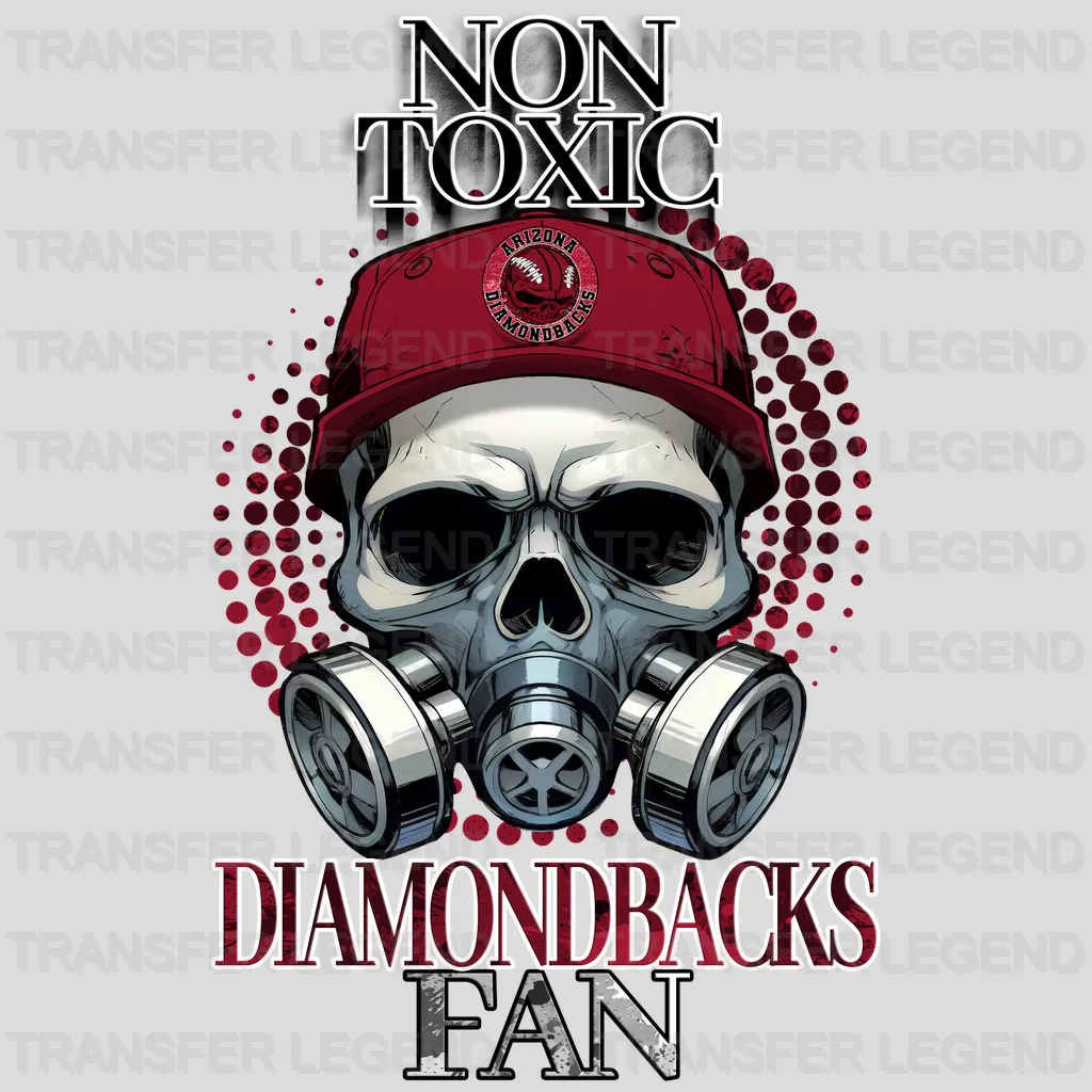 Arizona Diamondbacks MLB Non Toxic Fan DTF Iron On Transfer