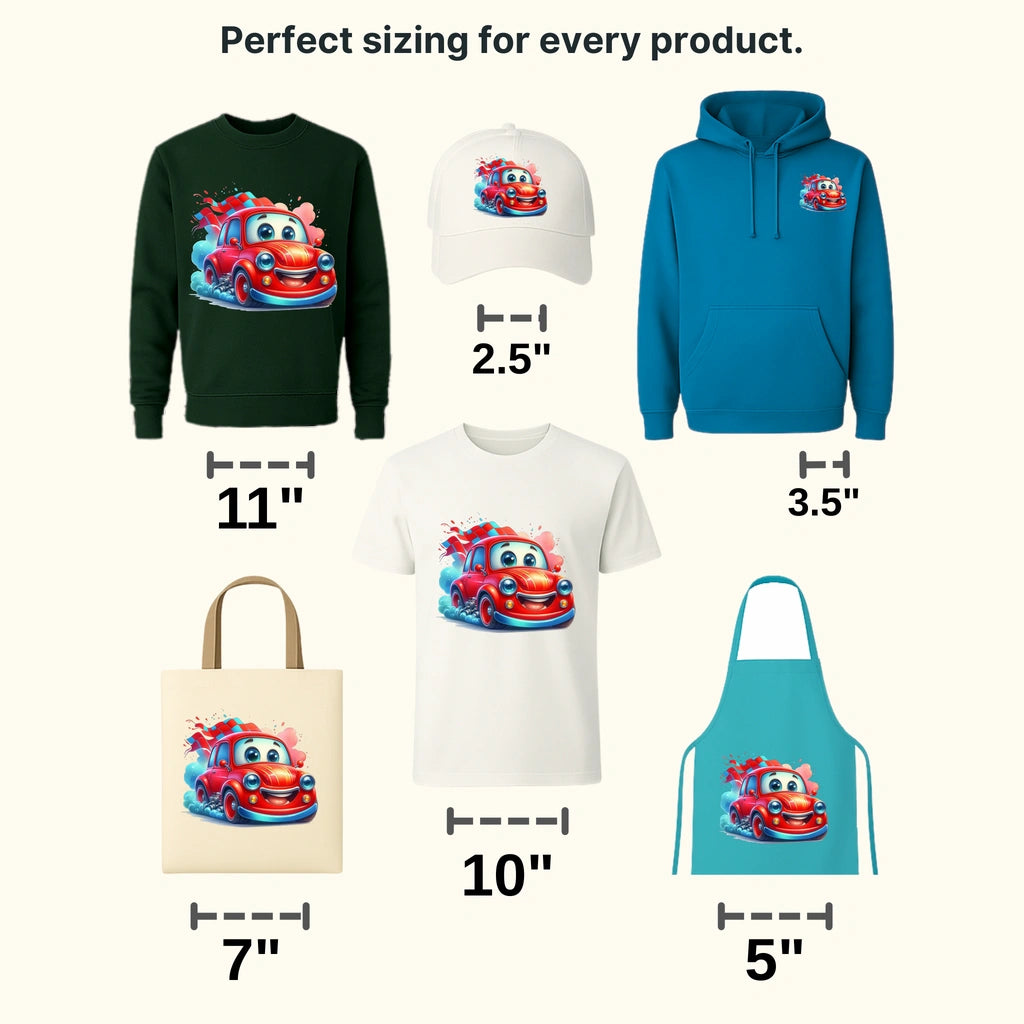 Small Race Car   Disney Designs - DTF Heat Transfers