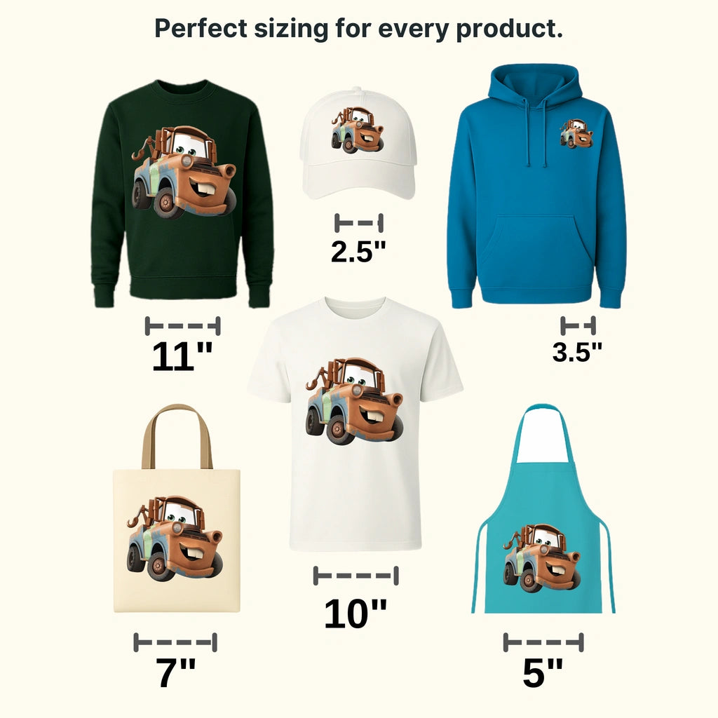 To Old For Race  Disney Designs - DTF Heat Transfers