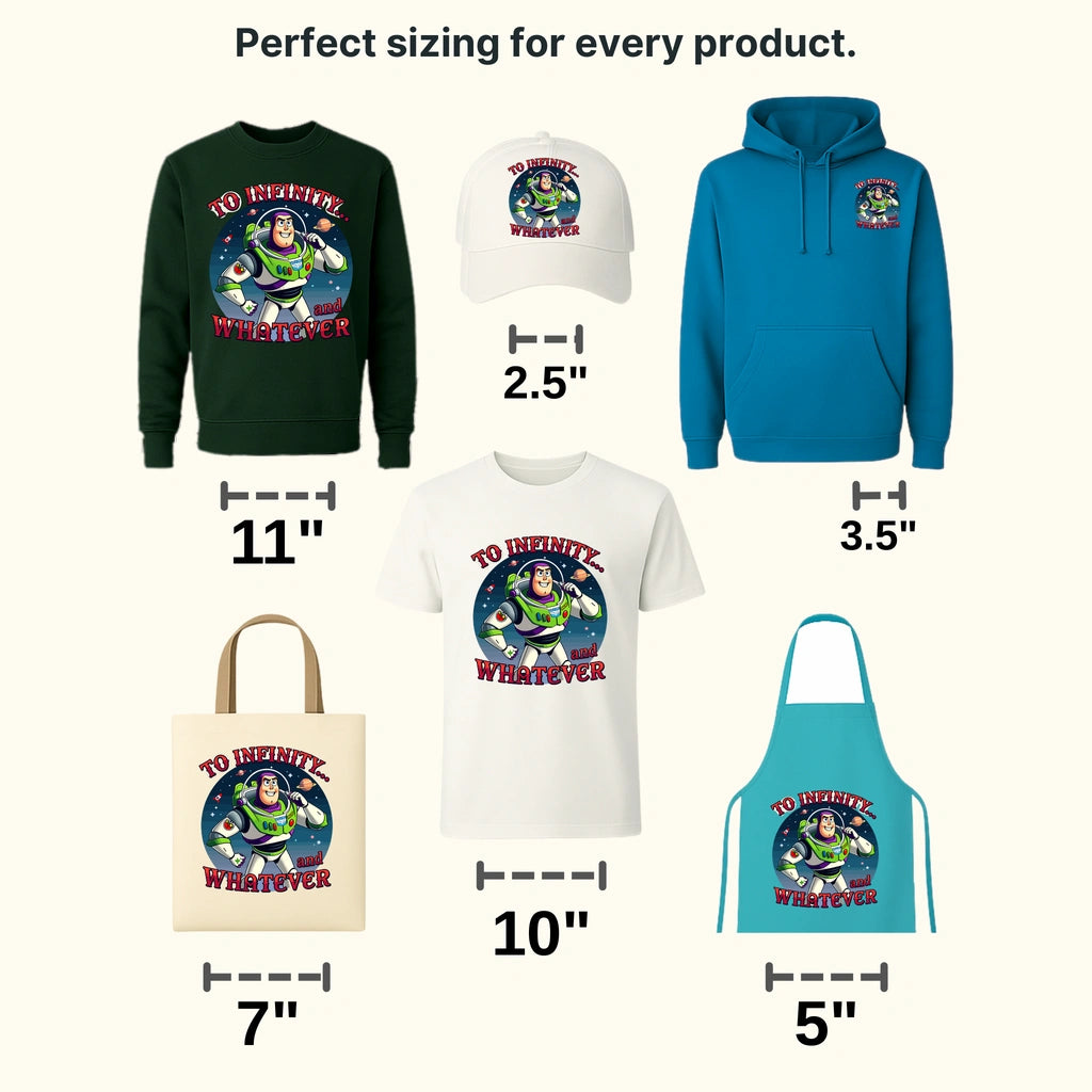 And Whatever Disney Designs - DTF Heat Transfers