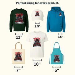 Samurai Temple Asian Design - DTF Heat Transfer - transferlegend