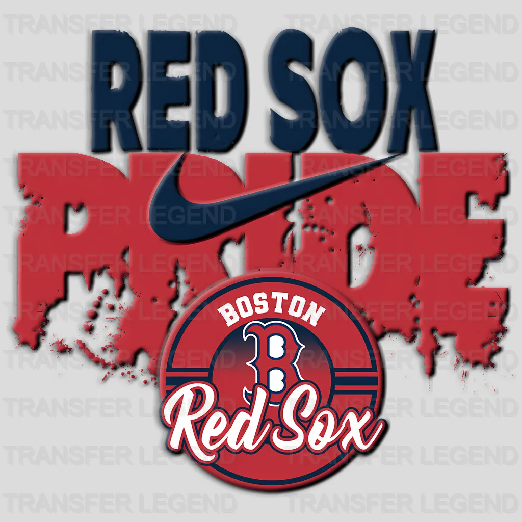 Boston Red Sox MLB Boston Red Red Sox Pride DTF Iron On Transfer