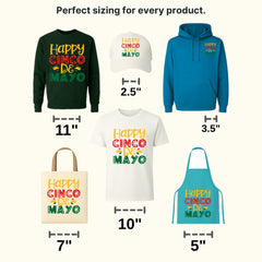 Happy Cinco De Mayo - Cinco De Mayo DTF heat transfer - transferlegend