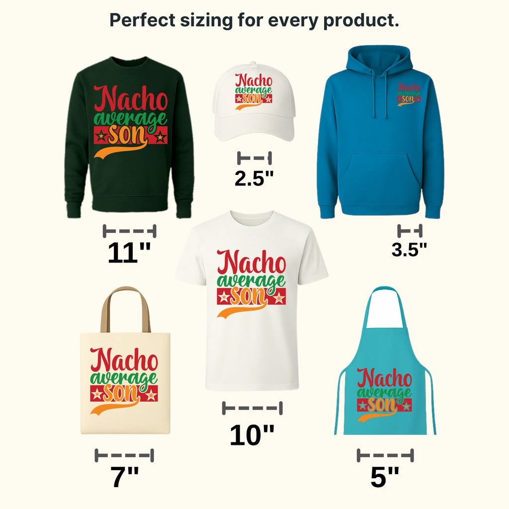 Nacho Son - Cinco De Mayo DTF heat transfer - transferlegend