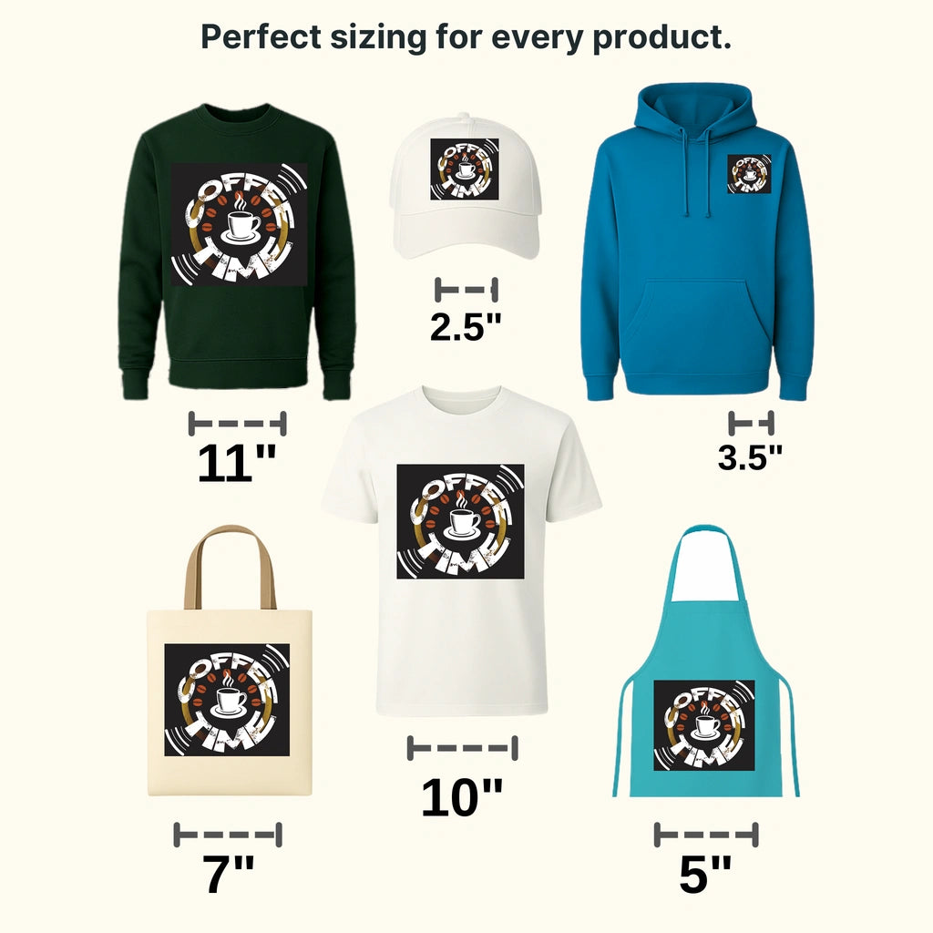 Time Out For Coffee Design - DTF Heat Transfer - transferlegend
