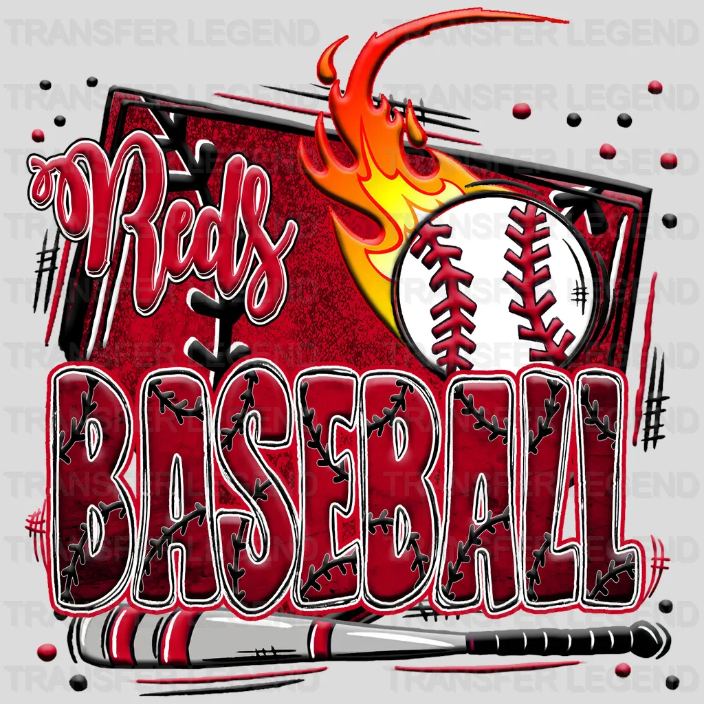 Cincinnati Reds MLB DTF Iron On Transfer