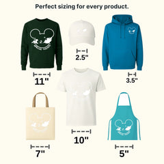 Hakuna Matata Micky Head Design - DTF heat transfer - transferlegend