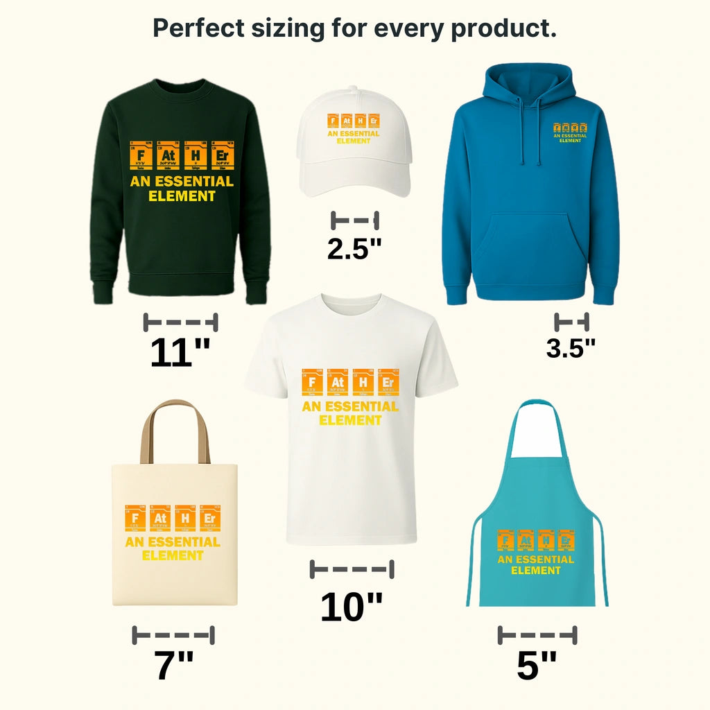Father An Essential Element Design - DTF heat transfer - transferlegend