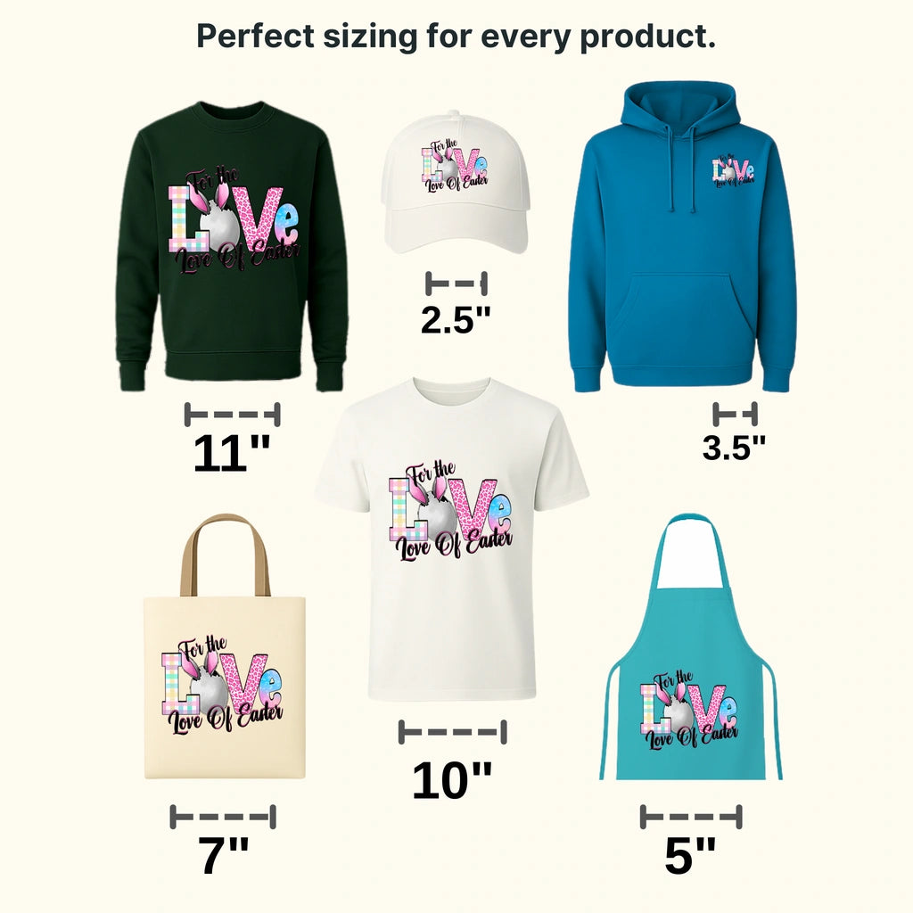 Easter Love For The Love Of Easter Design- DTF heat transfer - transferlegend