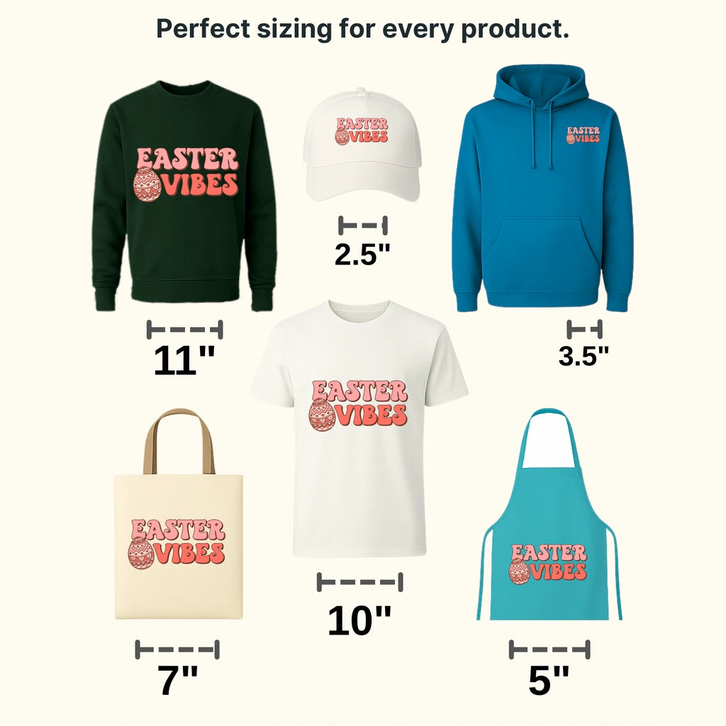 Easter Vibes Easter Design - DTF heat transfer - transferlegend