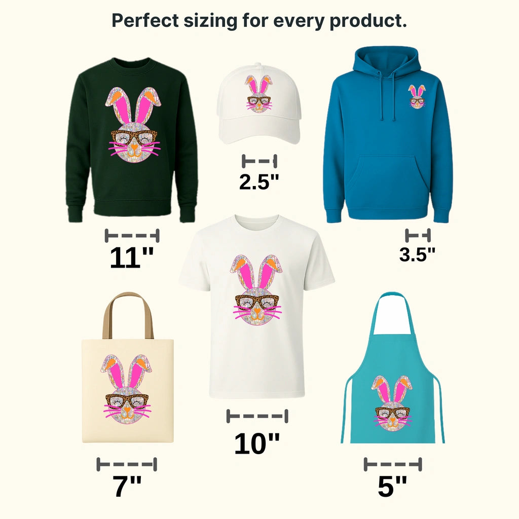 Bunny Easter Design - DTF heat transfer - transferlegend