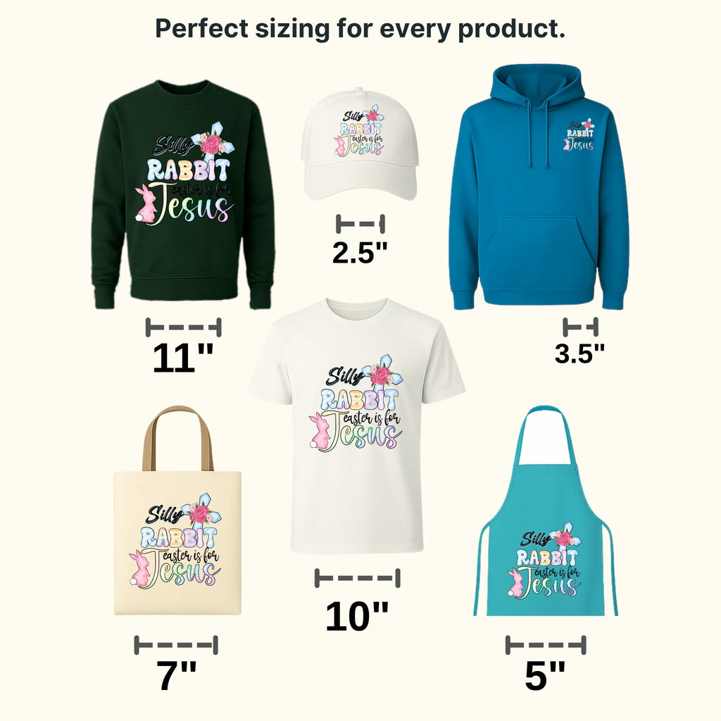 Silly Rabbit Easter Is For Jess Easter Design - DTF heat transfer - transferlegend