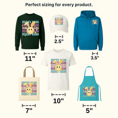 Bunny Babe Easter Design - DTF heat transfer - transferlegend