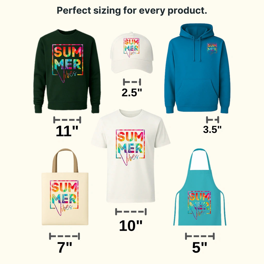 Summer Vibes - Trendy - Retro - Summer Vacation - Beach  - DTF heat transfer - transferlegend