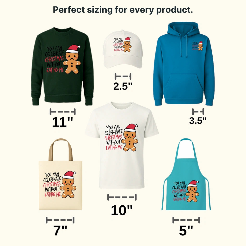 You Can Celebrate Christmas design - DTF Heat Transfer - transferlegend