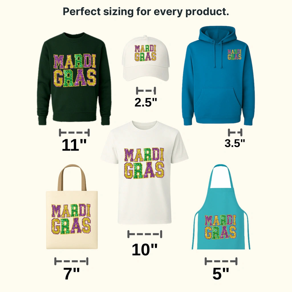 Mardi Gras Design- Mardi Gras DTF heat transfer - transferlegend