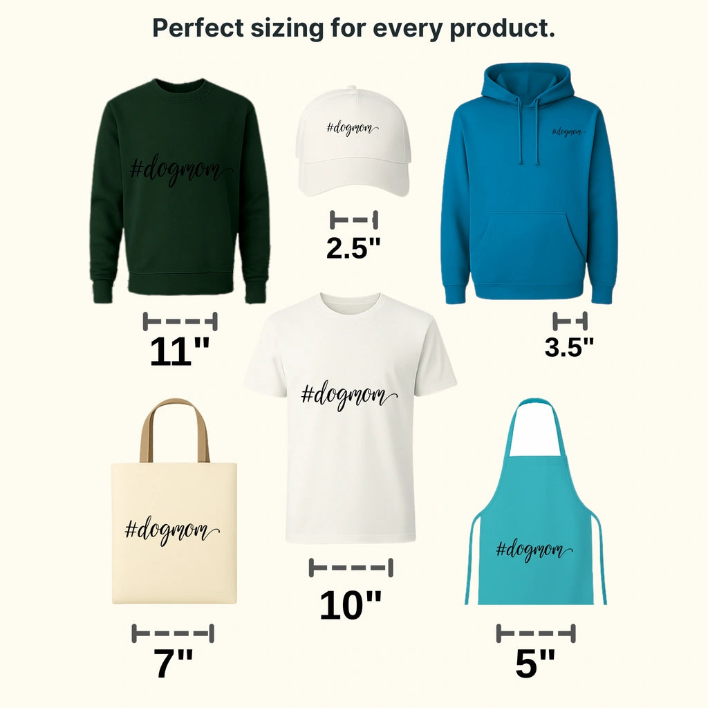 #Dogmom- Mothers Day  - Funny Mom - Design - DTF heat transfer - transferlegend