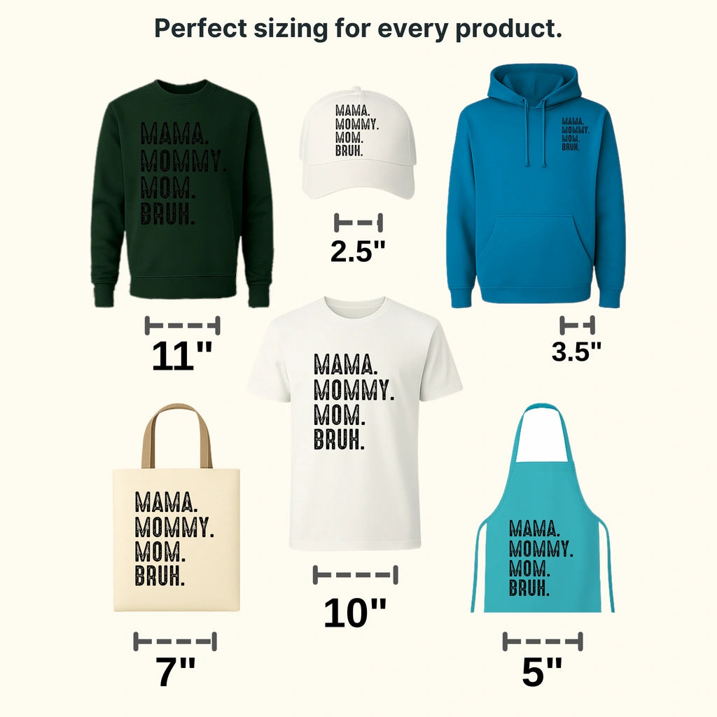 Mama Mommy Mom Bruh - Mothers Day  - Funny Mom - Design - DTF heat transfer - transferlegend