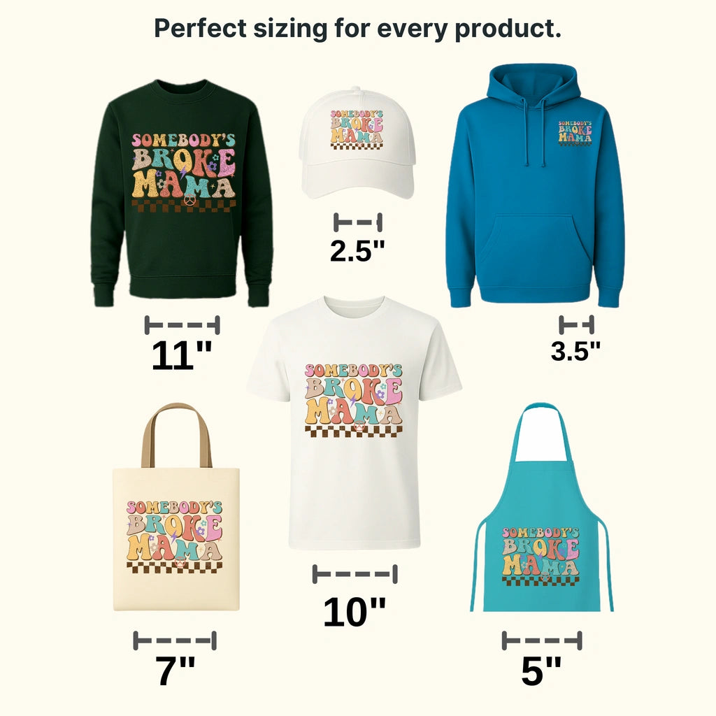 Somebody's Broke Mama - Mothers Day  - Funny Mom - Design - DTF heat transfer - transferlegend