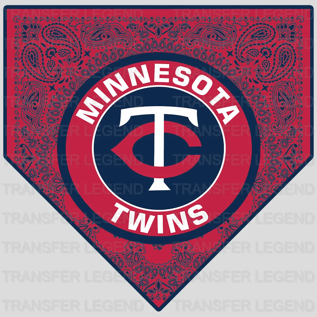 Minnesota Twins MLB Diamond Shape Logo Emblem - DTF Iron On Transfer