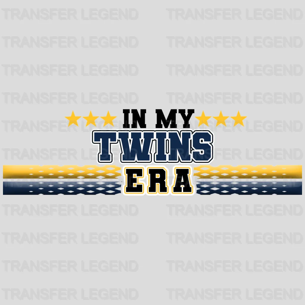 Minnesota Twins MLB In My Twins Era DTF Iron On Transfer