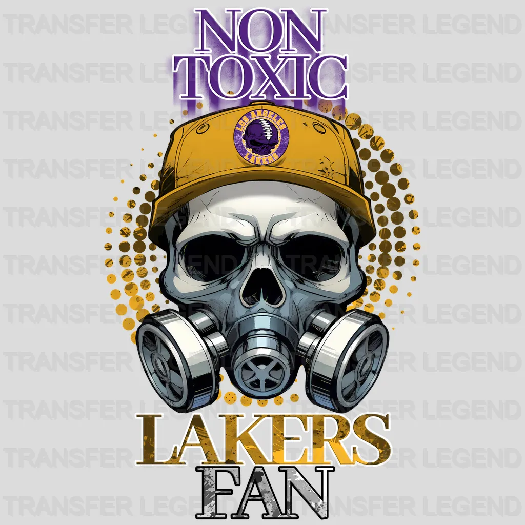 Los Angeles Lakers NBA Los Angeles Non Toxic Fan DTF Iron On Transfer