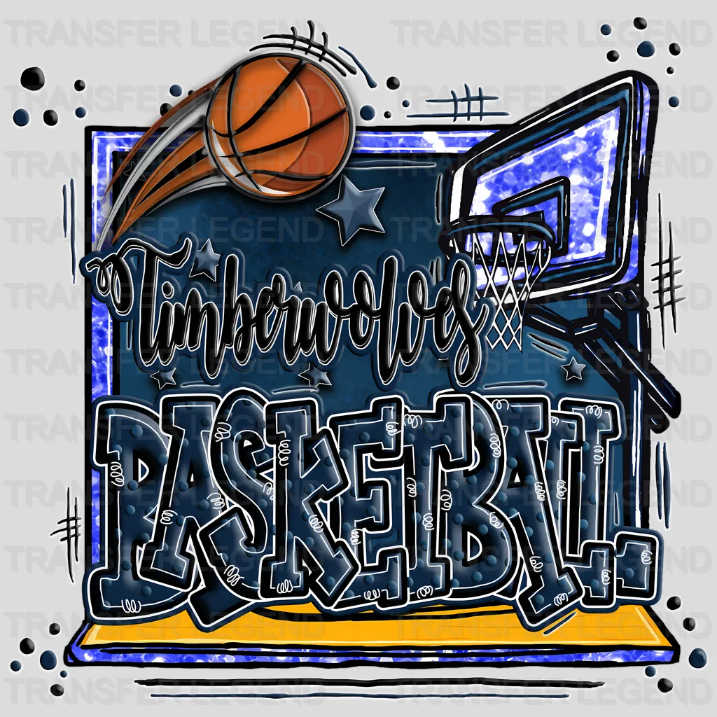 Minnesota Timberwolves NBA Timberwolves DTF Iron On Transfer