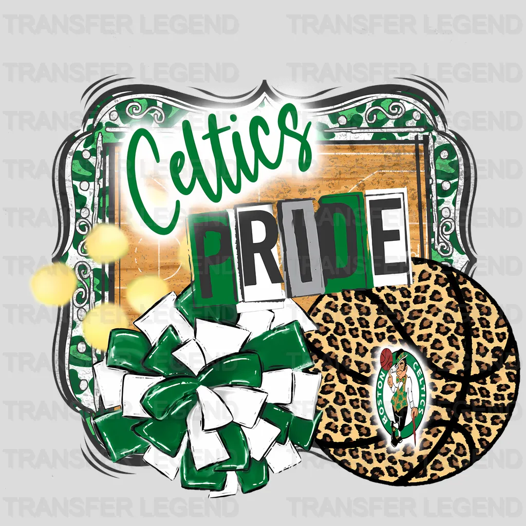 Boston Celtics NBA Celtics Pride DTF Iron On Transfer