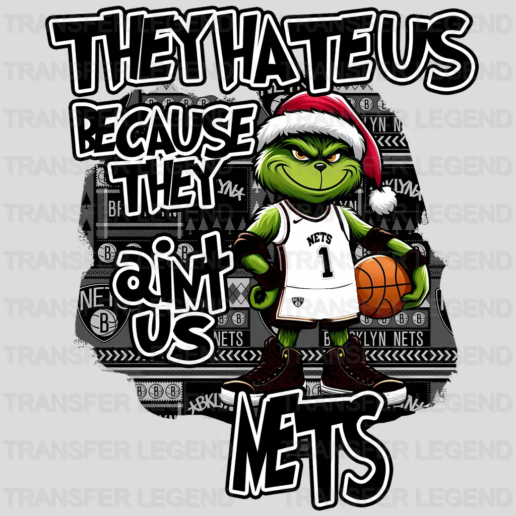 Brooklyn Nets NBA They Hate Us DTF Iron On Transfer
