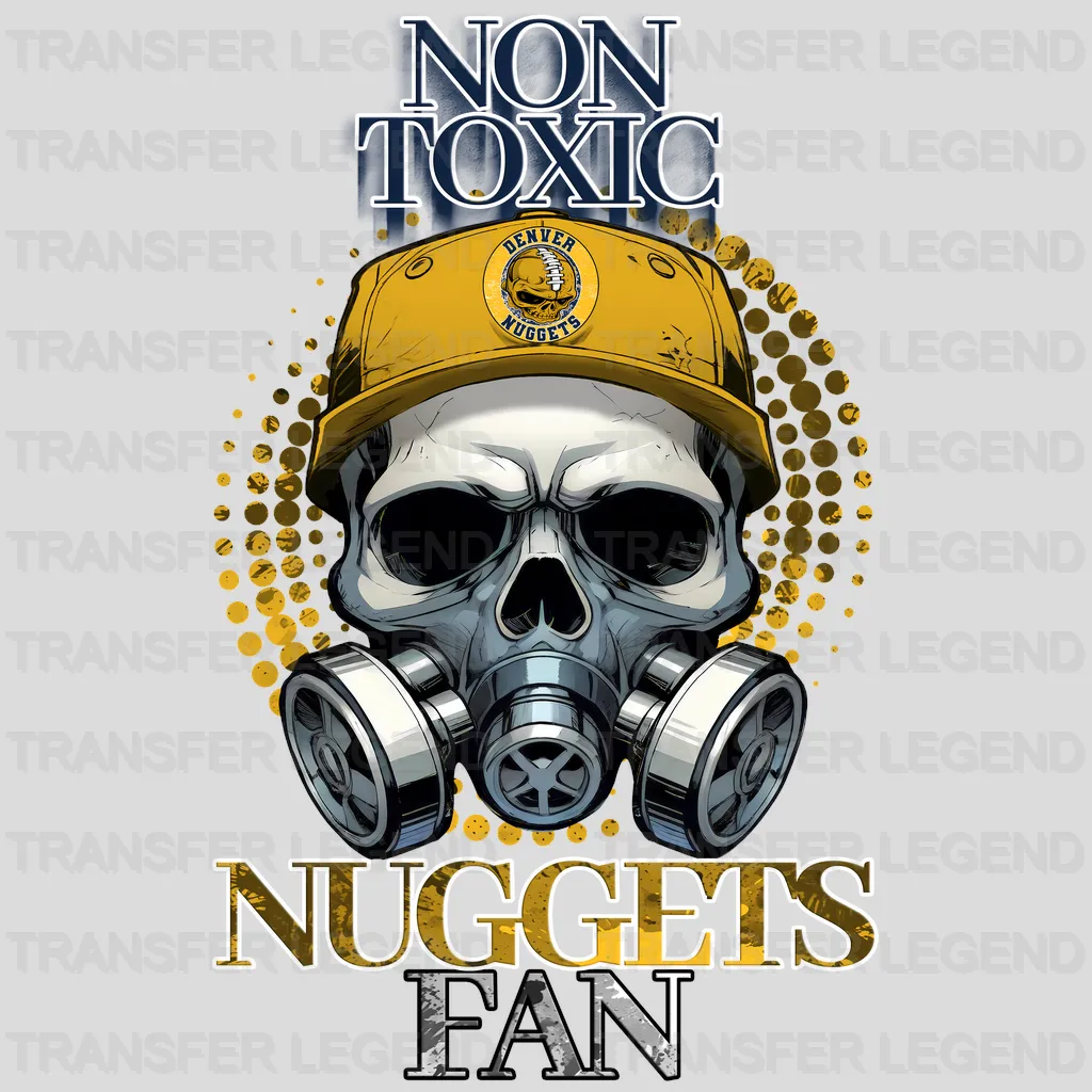 Denver Nuggets NBA Non Toxic Fan DTF Iron On Transfer