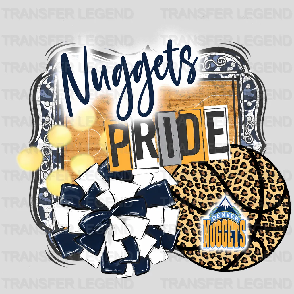 Denver Nuggets NBA Nuggets Pride DTF Iron On Transfer