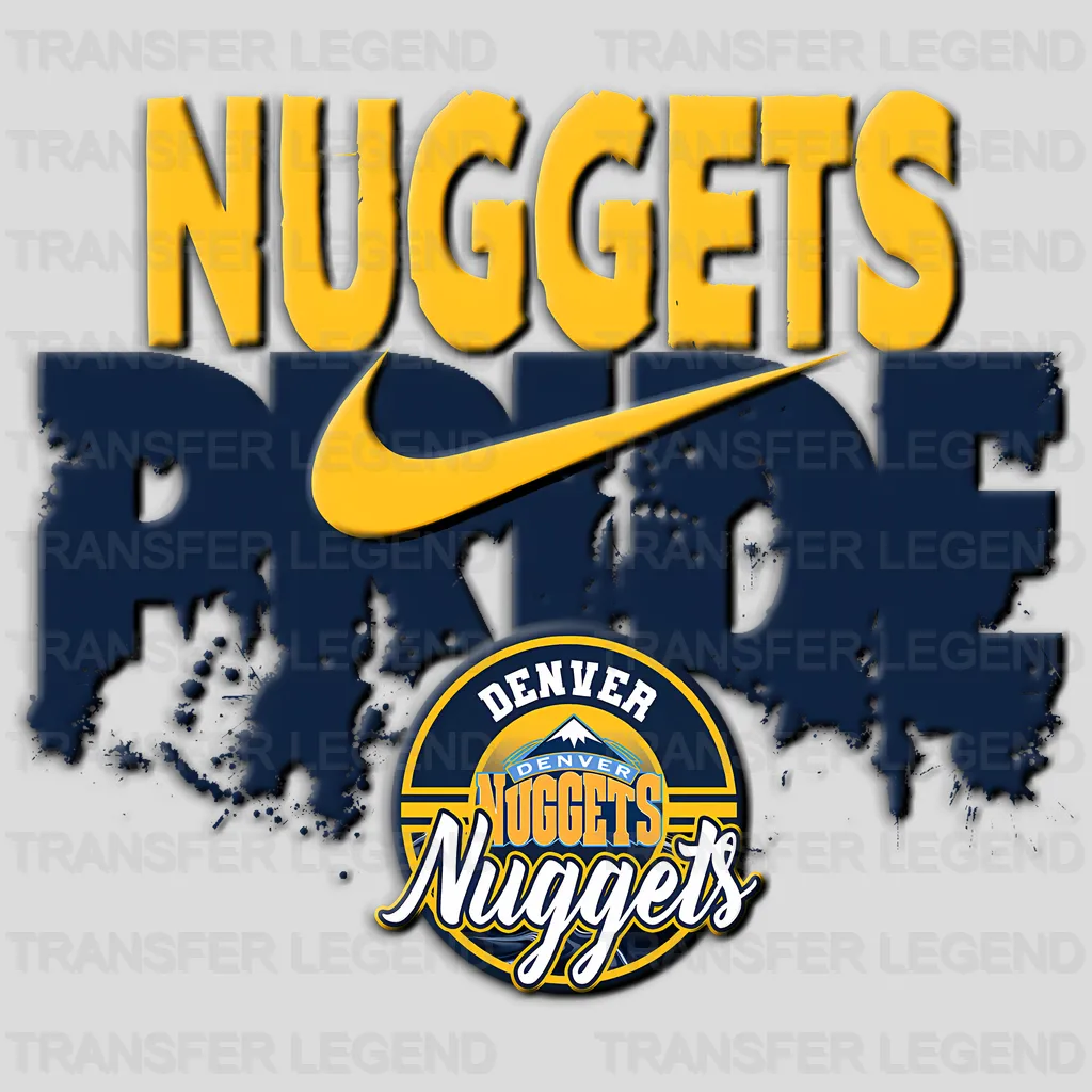 Denver Nuggets NBA Nuggets Pride DTF Iron On Transfer