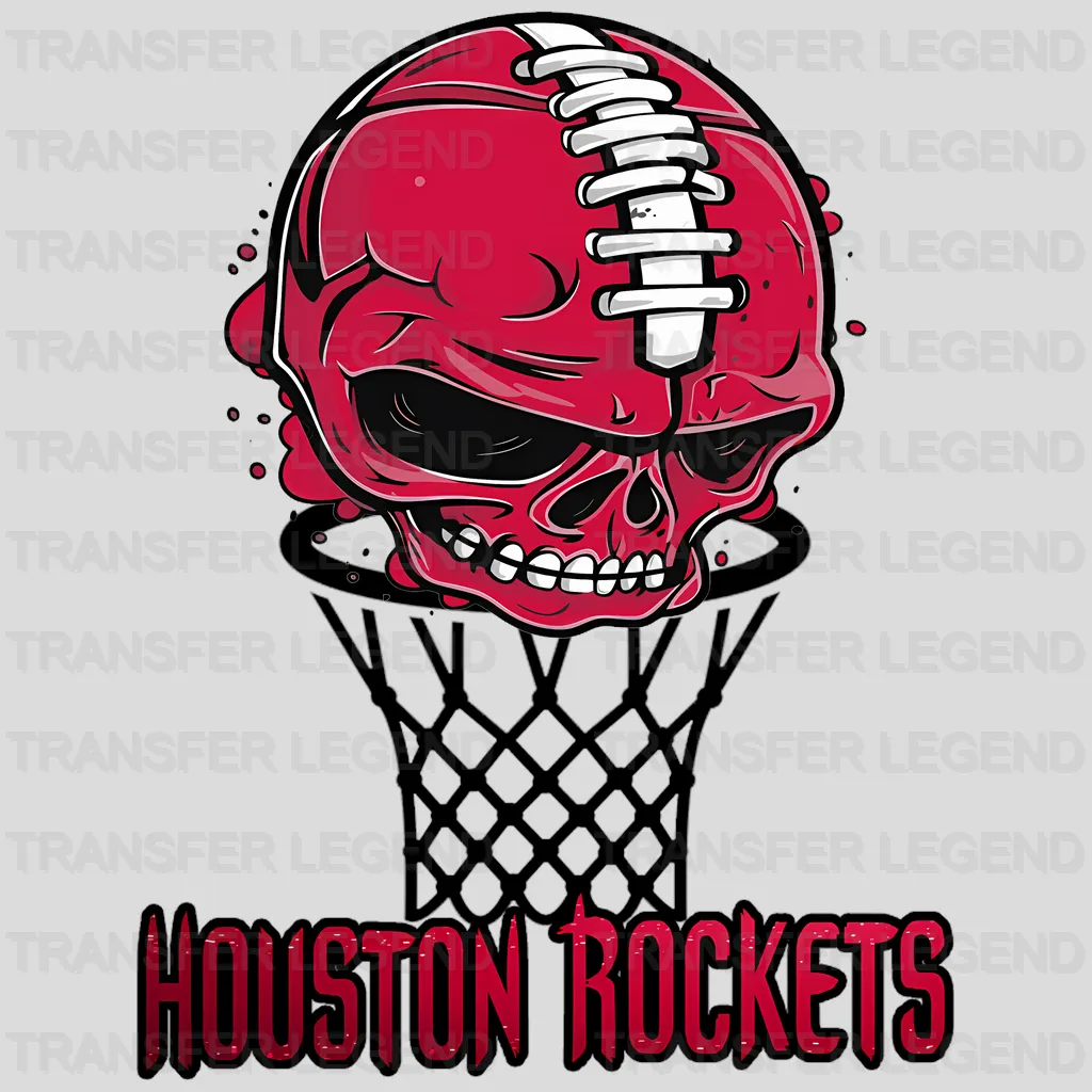 Houston Rockets NBA 2025 Happy New Year DTF Iron On Transfer