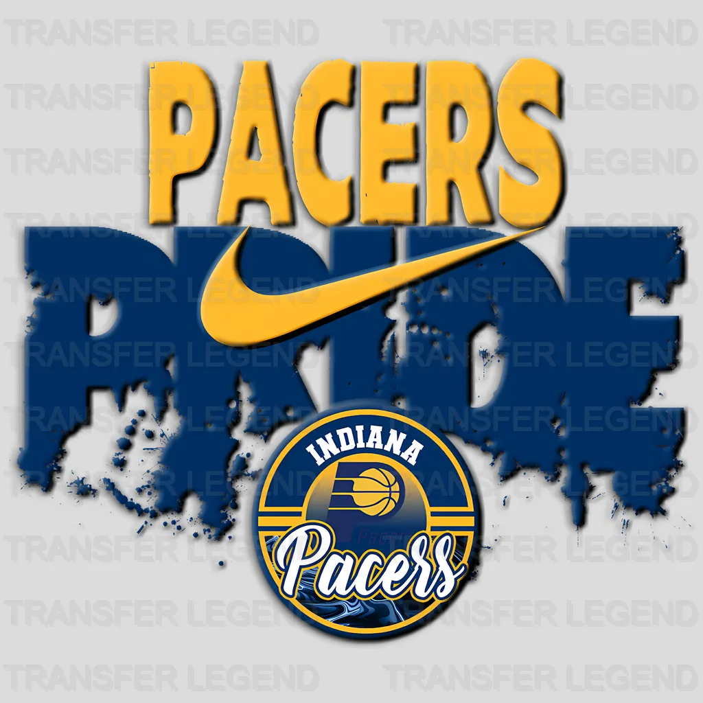 Indiana Pacers NBA Pacers Pride DTF Iron On Transfer